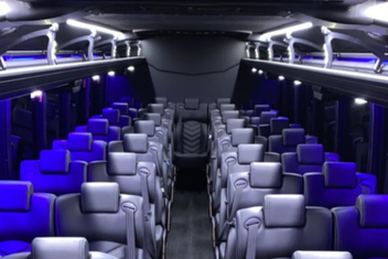 Parma Charter Bus Interior