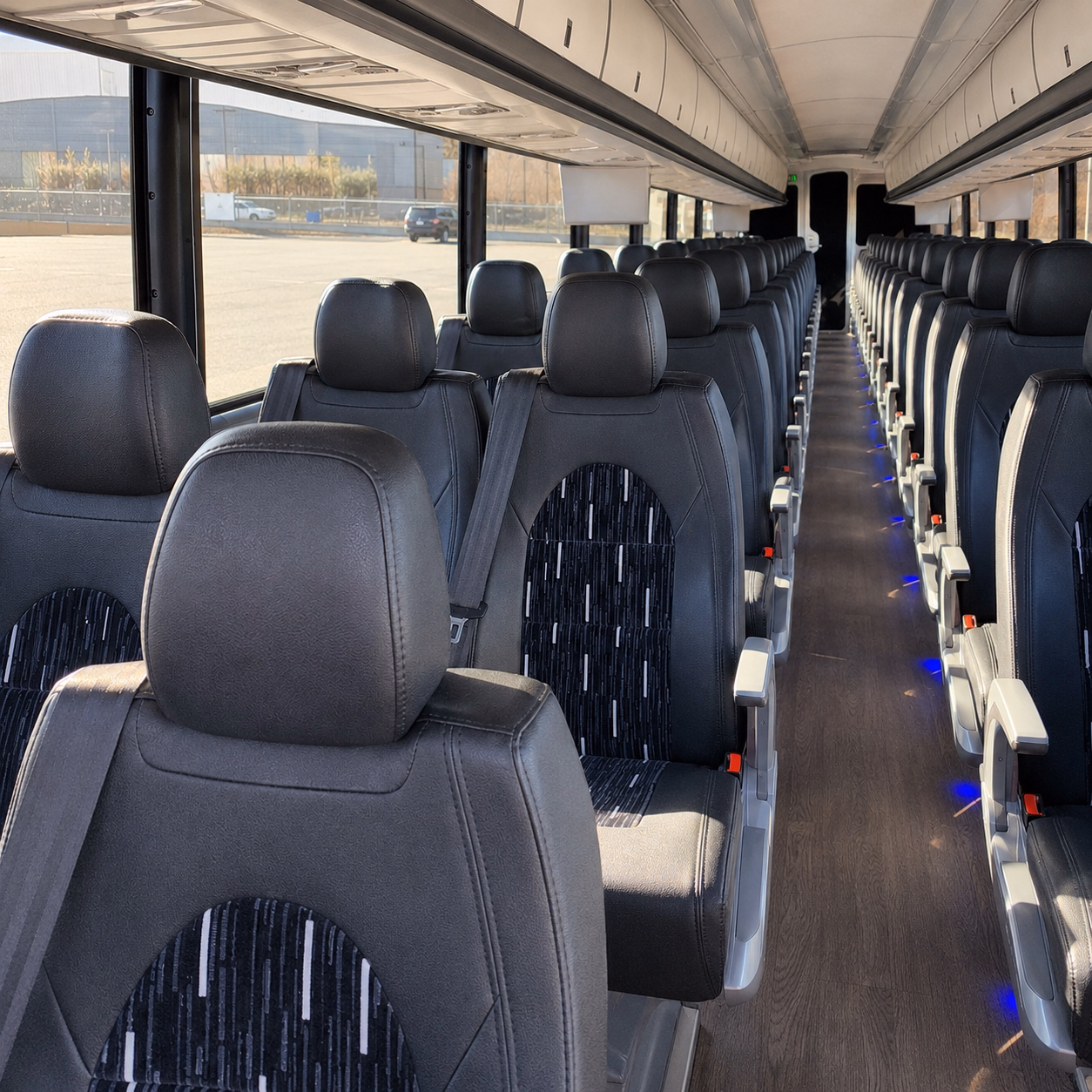 parma school event transportation onboard seating