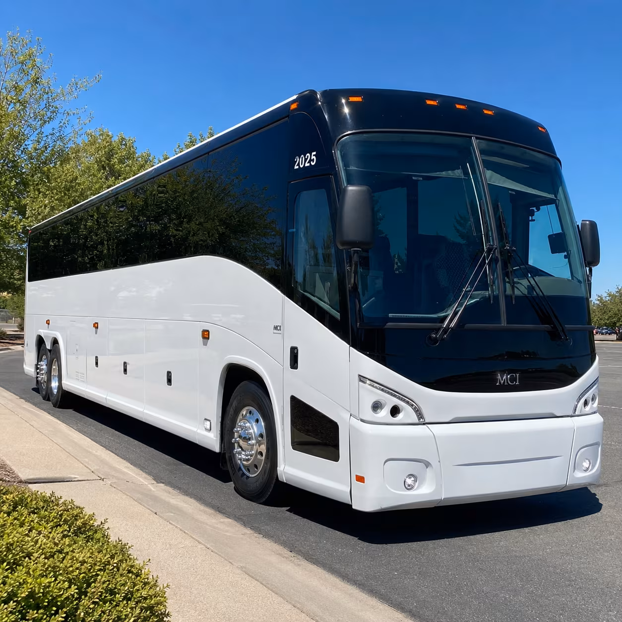 sunday shuttle and overflow parking bus rentals for parma churches