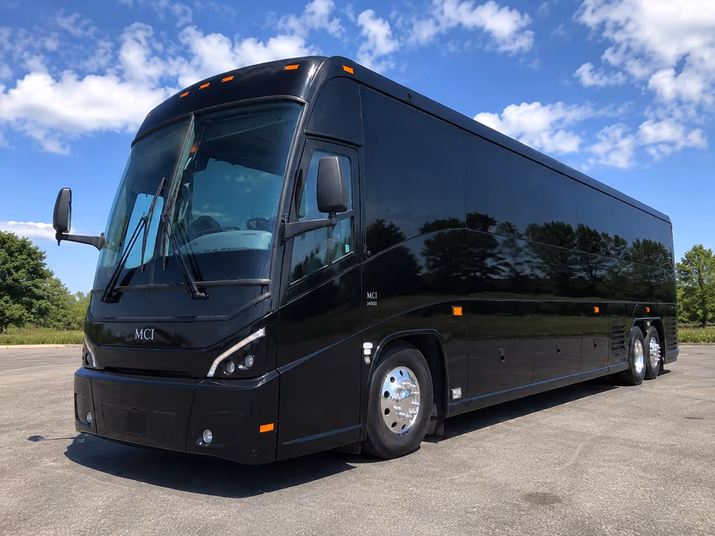 when your reception is at a venue outside parma a bus makes all the difference